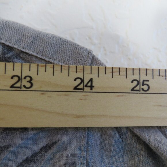 Van Heusen* Men's Short Sleeve Button Down Straight Hem Chest Pocket Shirt~ XL - Picture 5 of 12